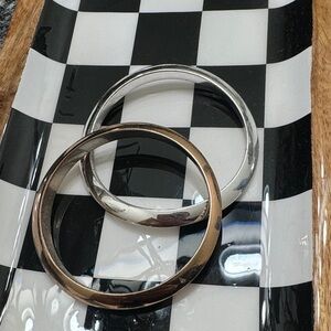 Chloe + Isabel Silver Tone Bangles